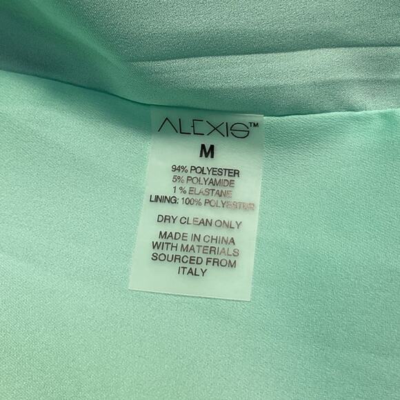 Alexis Floral Blue Max Dress Size M - Picture 4 of 5